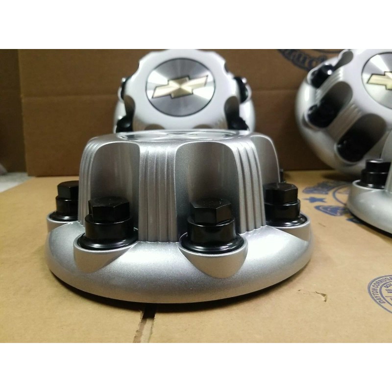 GM CHEVY EXPRESS HD TRUCK 2500 3500 8 LUG SILVER