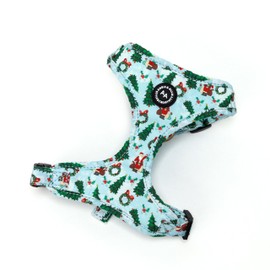 Angie and Allie Organic Cotton Dog Harness,No Pull Pet Harness with Leash D-Ring,Adjustable Soft Padded Dog Vest,Comfortable,Sustainable,Breathable and Stylish for Your Canine Companion