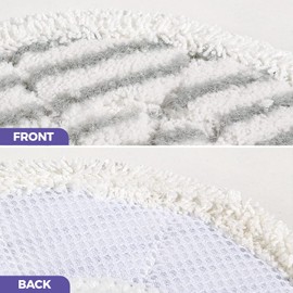 KVLZ Replacement Steam Mop Pads for Shark S7000 Series - Compatible with Shark S7000AMZ, S7000, S7001, S7001TGT (6-Pack)