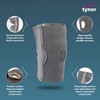 Tynor Elastic Knee Support, Grey, XXL, 1 Unit