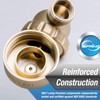 iSpring WSP50GR Reusable Spin Down Sediment Water Filter, 50 Micron