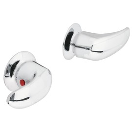 Foset Aqua AQMR-62, Juego de 2 manerales grandes, tipo palanca, empotrar