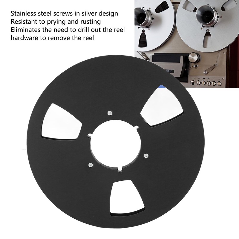 1/4 10.5 Inch Empty Tape Reel 3 Holes Universal Sound