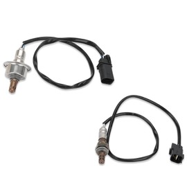JDMON 2PCS Oxygen O2 Sensor Upstream Downstream Replacement for 2010-2016 Hyundai Santa Fe, Sonata, Tucson, Kia Forte, Optima, Sorento 2.4L Compatible with 234-5029, 2345029, 234-4238, 2344238