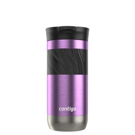 Contigo Vaso Trmico Acero Inoxidable 473 ML Morado Antiderrames Byron 2.0 Caliente Hasta por 9 Horas Libre de BPA                                     