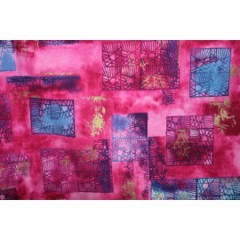 Robert Kaufman CHASING RAINBOW SQUARES FROM ROBERT KAUFMAN - 100 % COTTON FABRIC