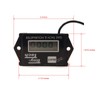 Water Resistant Tiny Tach Digital Hour Meter Tachometer Boat PWC