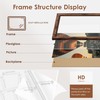 6x8 Picture Frame 5 Pack, Classic Brown Photo Frame for