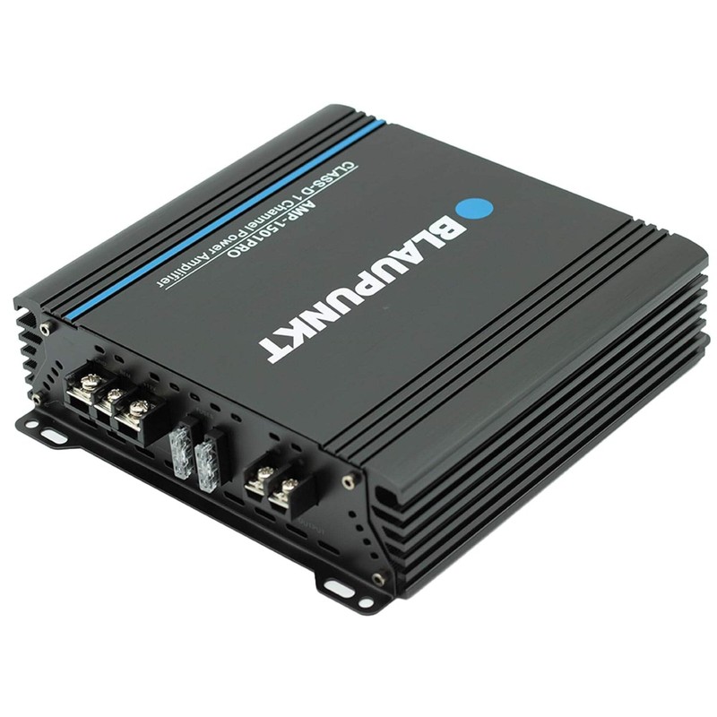 Blaupunkt AMP-1501PRO 1500W Monoblock Amplifier - Compact Design, Class D,