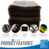 Microfiber Cleaning Cloth, Large Size 40x40cm, Super Absorbent Lint Free