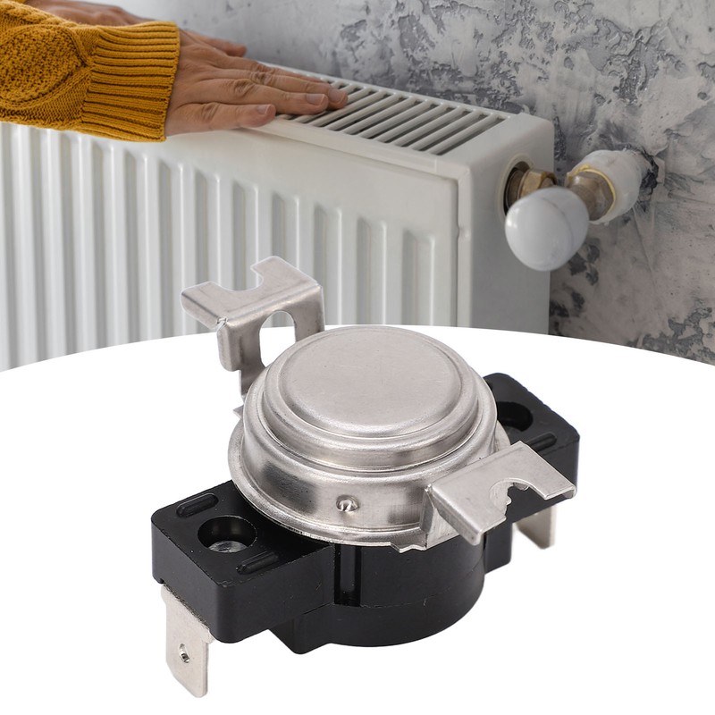 2Pcs Thermostat Switch Sensitive Auto KSD302R Dual Metal Plate Temperature