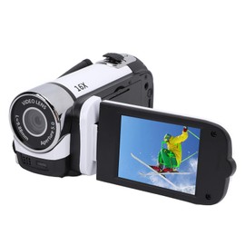 Video Camera Camcorder, 16MP 1080P Digital Camera with 2.4 Inch Flip Screen, 16X Digital Zoom Anti Shake Vlogging Camera Recorder, Full Light, Loop Recording Camera