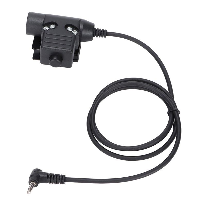 U94 PTT Headset System Adapter PU Tensile Wire Headset Military