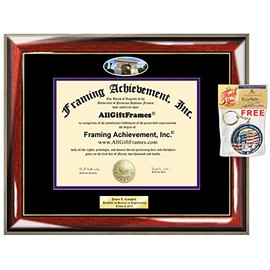 Diploma Frame New York University NYU Graduation Gift Idea Engraved Picture Frames Engraving Degree Certificate Holder Graduate Him Her Nursing Business Engineering Education School