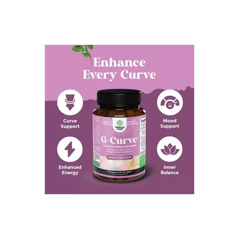 Nature's Craft G-curve 60 Caps Sabor Sin Sabor