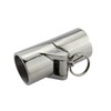 316SS Marine Grade Boat Pipe Connector, Stainless Steel Folding Swivel