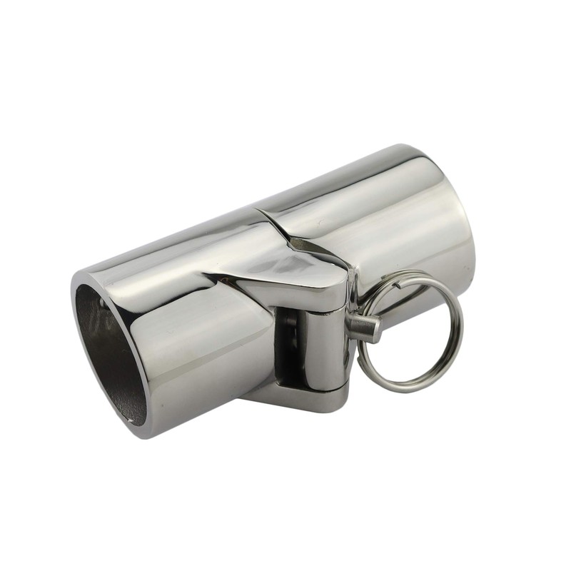 316SS Marine Grade Boat Pipe Connector, Stainless Steel Folding Swivel