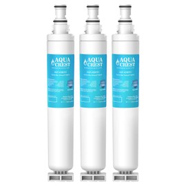 AQUACREST 4396701 Refrigerator Water Filter, Replacement for Whirlpool 4396701, 4396702, EDR6D1, EveryDrop Filter 6, Kenmore 9915, 46-9915, 3 Pack