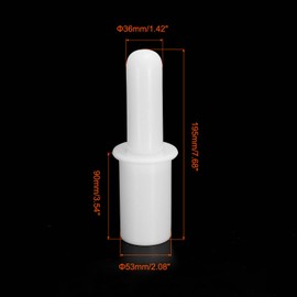 PATIKIL Manual Maker Meat Filler PE Meat Pusher Length 195mm for Meat Grinders1 Set