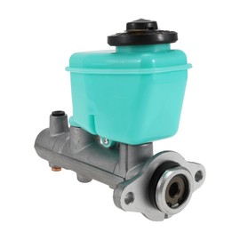 REPAIROCK 1 Stk. Bremsflüssigkeitsbehälter für Toyota Landcruiser 1996-2003 Hydraulik-Hauptbremszylinder Langlebiges Aluminiumlegierungs-Motorabteil mit Behälter Silberton