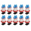 10PCS Electrical Circuit Breaker Lockout PIS Pin Inward Miniature Insulation