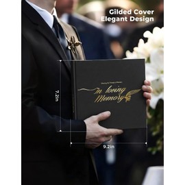 molekaus Funeral Guest Book, Celebration of Life Memorial Book