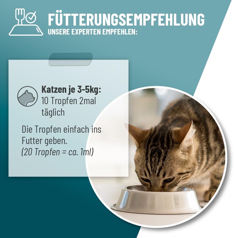 ReaVET Relax Liquid für Katzen 50ml - Beruhigungstropfen I Entspanntes