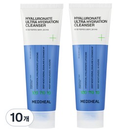 Mediheal Hyaluronic Acid Density Moisturizing Cleansing Foam, 120ml, 10 pieces / 메디힐 히알루론산 밀도보습 클렌징폼, 120ml, 10개