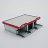 outland models Railway Scenery Layout Car Washing Maintenance Shop N