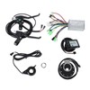 Electric Bike Conversion Kit DC 36V 48V Controller Display Brake