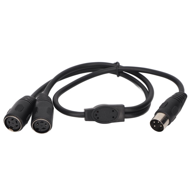 DIN 4PIN to 2DIN 4PIN Adapter Cable Professional Male to