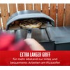 Grillfürst XXL Pizza Server Stainless Steel Folding Pizza Peel with