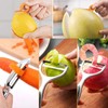 Potato Peeler Vegetable Peeler Include Orange Citrus Peelers, Ergonomic Non-Slip