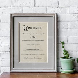 FarbenFroh by GUSTAV NEUSER 50 x DIN A4 Paper – Marbled Grey – 90 g/m² – 21 x 29.7 cm – Writing Paper Craft Paper Coloured Paper Letter Sheet