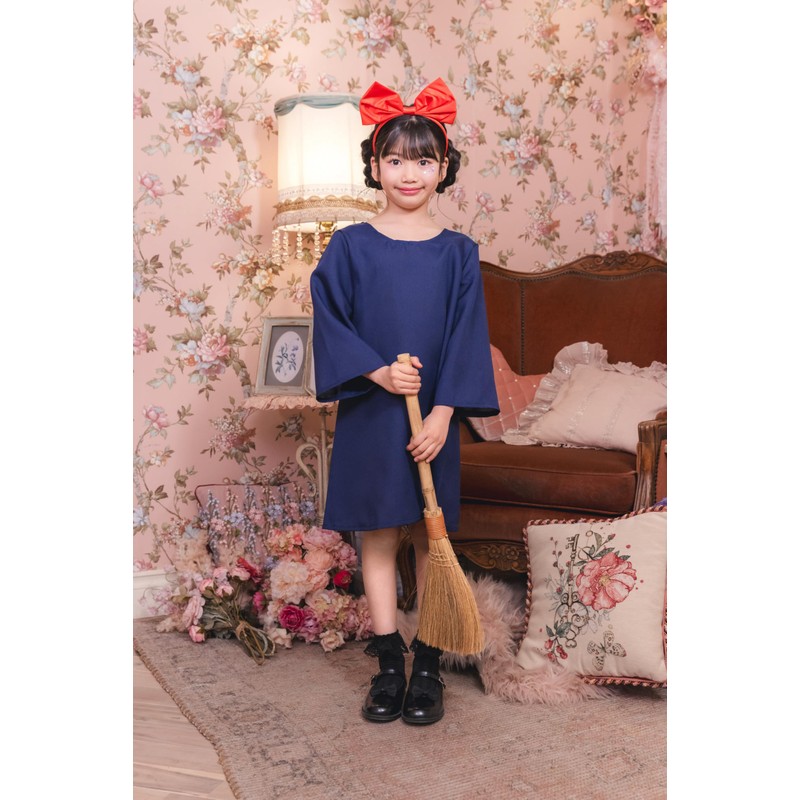 クリアストーン(Clearstone) コスプレ ハロウィン 魔女の宅配屋さん 140cm 女の子 ネイビー