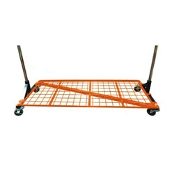 Only Garment Racks #01-333OR Only Garment Racks Heavy Duty Storage Base Shelf for Z Racks - Orange
