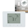 Wireless RF Temperature Controller Programmable LCD Backlit Display Smart Electric