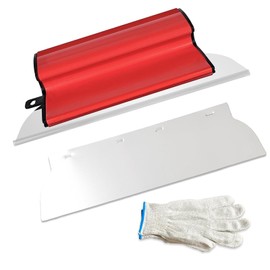 Surface Spatula, 25 cm Stainless Steel Blade Spatula Tool, Spring Spatula, Durable Smoothing Spatula, Smoothing Spatula for Work Area, Wall Decoration, Construction