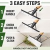 Heavy Duty Iron Weeding and Edging Shovel for Weed Removal