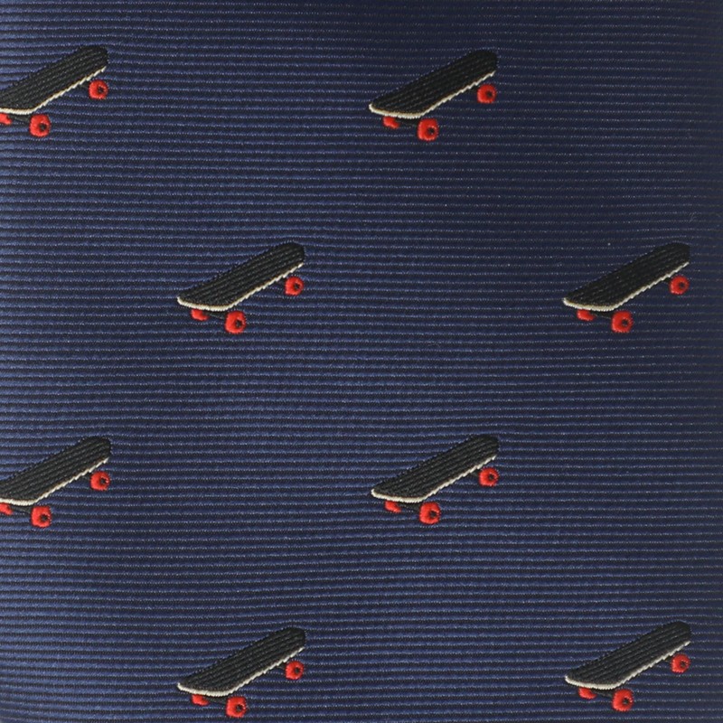 MENDEPOT - Corbata de monopatín con caja de regalo, diseño