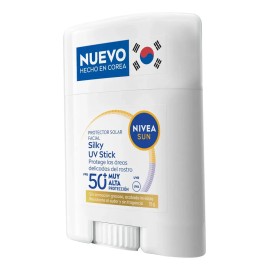 Nivea Sun Stick, Protector Solar Facial En Barra Fps 50+ 15g