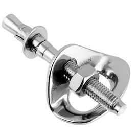 AOKWIT 25KN Anchor Hooks Set, Heavy Duty Climbing Carabiners Anchor Hangers and Bolt Steel Expansion Bolt Piton Safe Rock Climbing Fixed Point Fixed Point