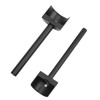 2pcs Half Round Cutter Punch 30mm 35mm DIY Making Incisive