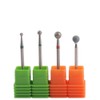MZCMSL Round Ball Cuticle Drill Bits, Diamond Nail Drill Stone