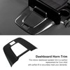 Car Interior Dashboard Trim Behind Navigation Carbon Fiber Style Replacement