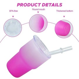 3oz Mini Glass Tumbler - Color: Green