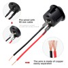 Round Rocker Switch, 6 Pcs Mini Rocker Switch, 12 Volt