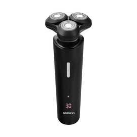 Select Sound Afeitadora Razuradora Eléctrica para Hombres Daewoo, 3 Cabezales Flexibles, Portátil, Resistente a Salicaduras, Ideal para Viajes Groom Pro