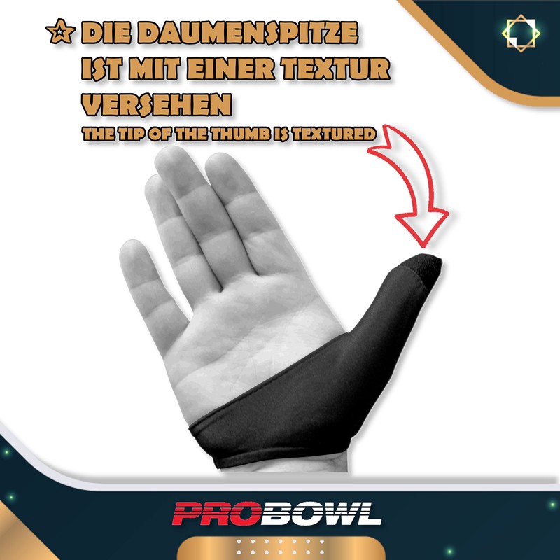 Thumb Sock - Pro Bowl Thumb Saver - Bowling Accessories