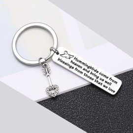 Hummingbirds gift Memorial Keepsake Gift In Memory of mom gift for Bereavement Keepsake gifts Remembrance gifts for passed away jewelry gift for loss of aunt gifts Hummingbirds jewelry